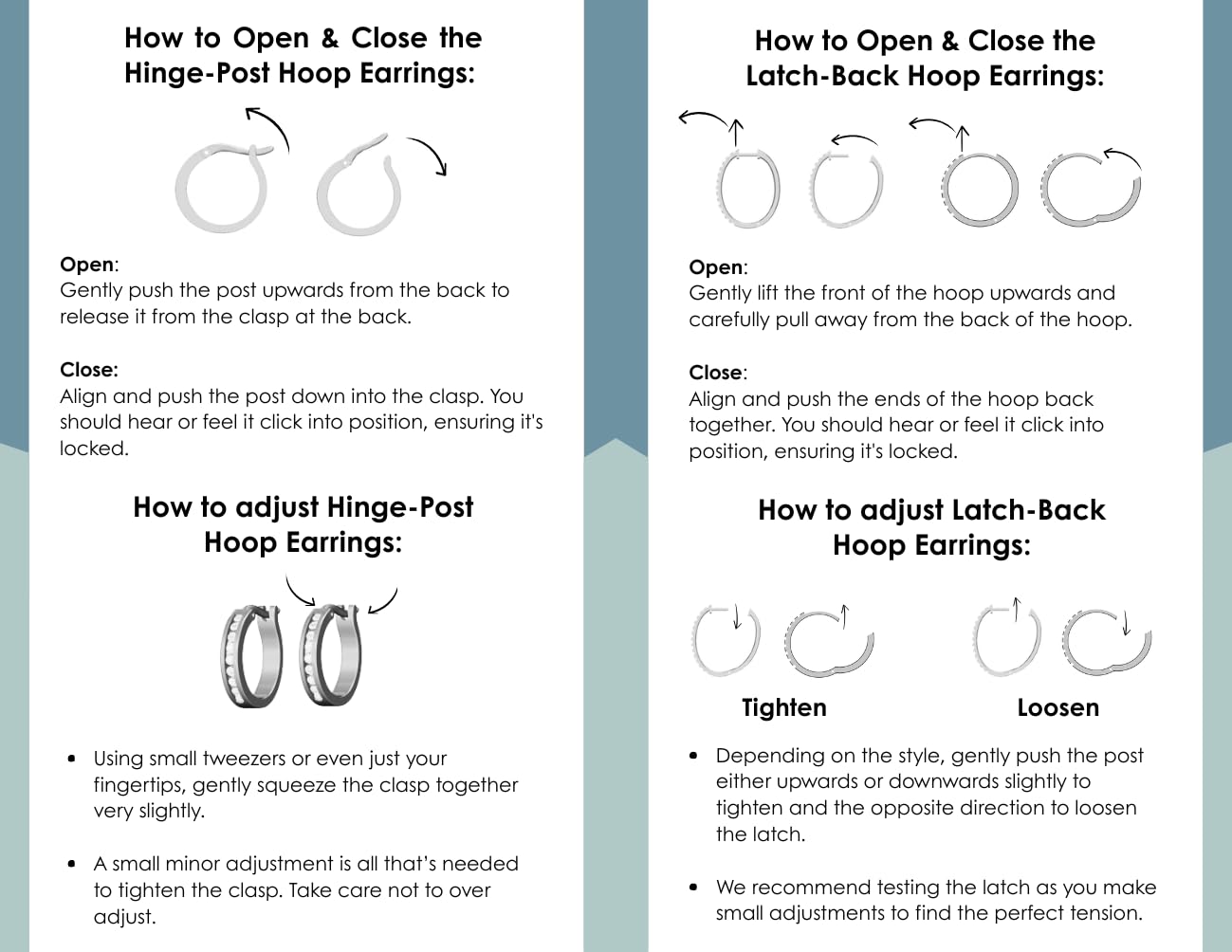 925 Sterling Silver 0.10 Cttw Canadian Diamond Huggie Hoop Earrings